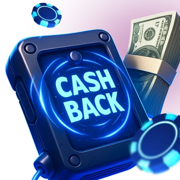 Magneticslots prelievo: il pannello CASH BACK con le banconote